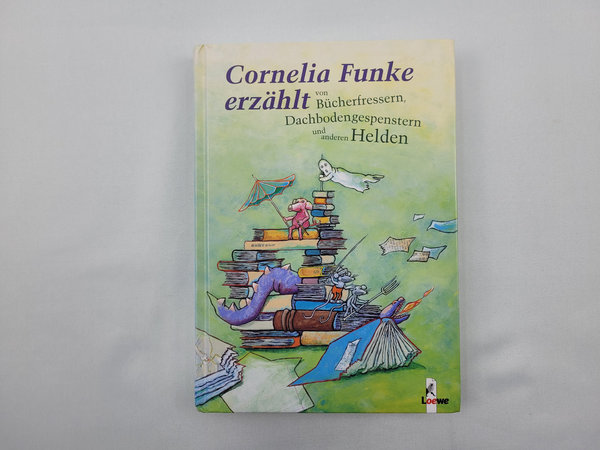 Cornelia Funke erzählt von Bücherfressern, Dachbodengespentern und anderen Helden