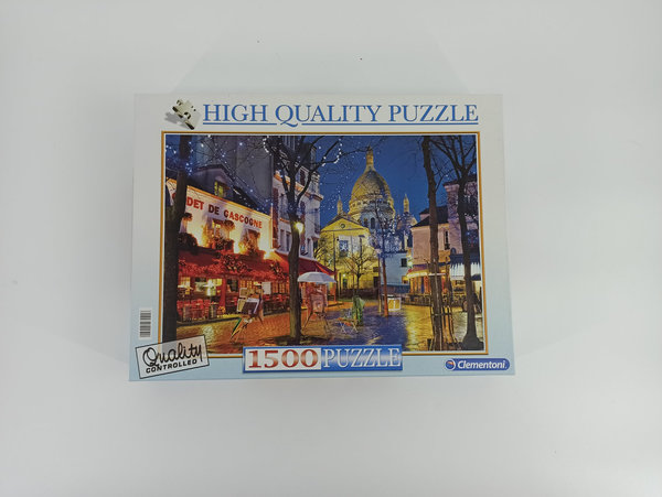 1500 Teile Puzzle "Paris, Montmartre" - Clementoni