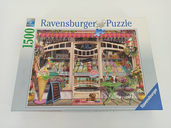 1500 Teile Puzzle "Ice Cream Shop" - Ravensburger